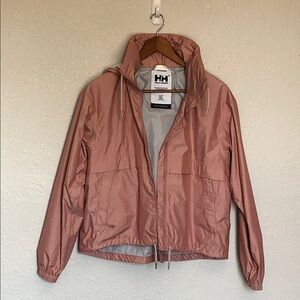 Helly Hansen JPN Connections Waterproof Rain Jacket Pink S
